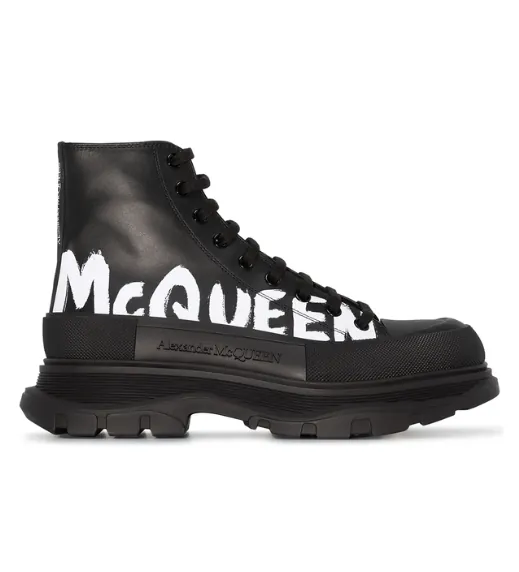 Black Sneaker Style Boots